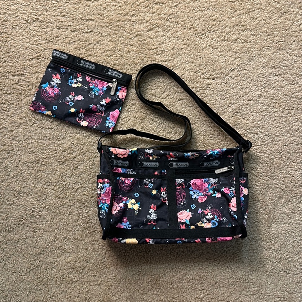 Lesportsac Disney Minnie Mouse Floral purse